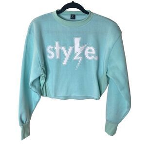 Redfox Crop Sweatshirt Sz S